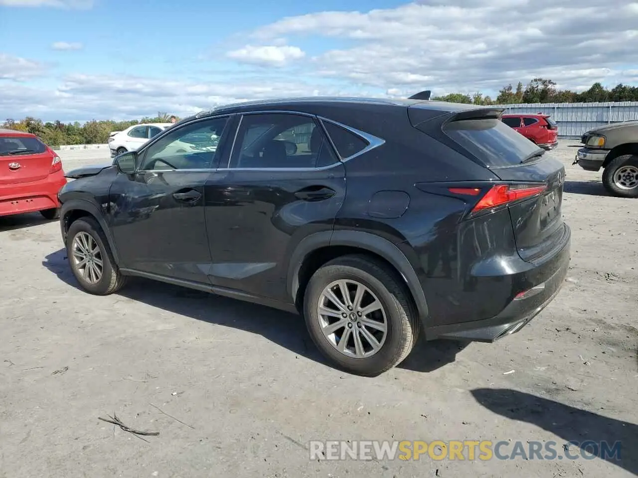 2 Photograph of a damaged car JTJDARDZ4L2232120 LEXUS NX 2020