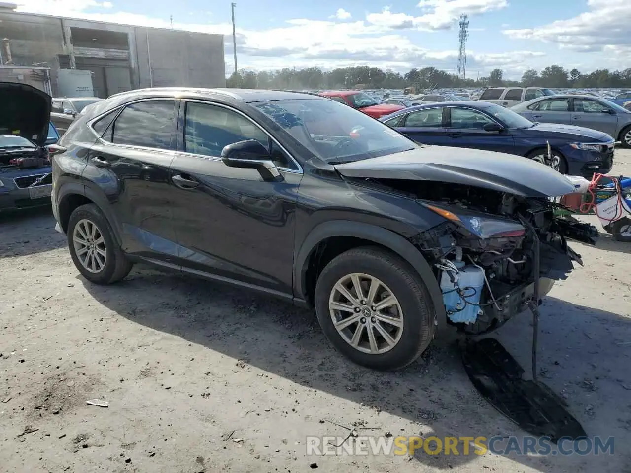 4 Photograph of a damaged car JTJDARDZ4L2232120 LEXUS NX 2020