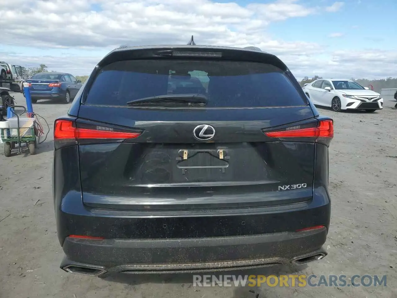 6 Photograph of a damaged car JTJDARDZ4L2232120 LEXUS NX 2020