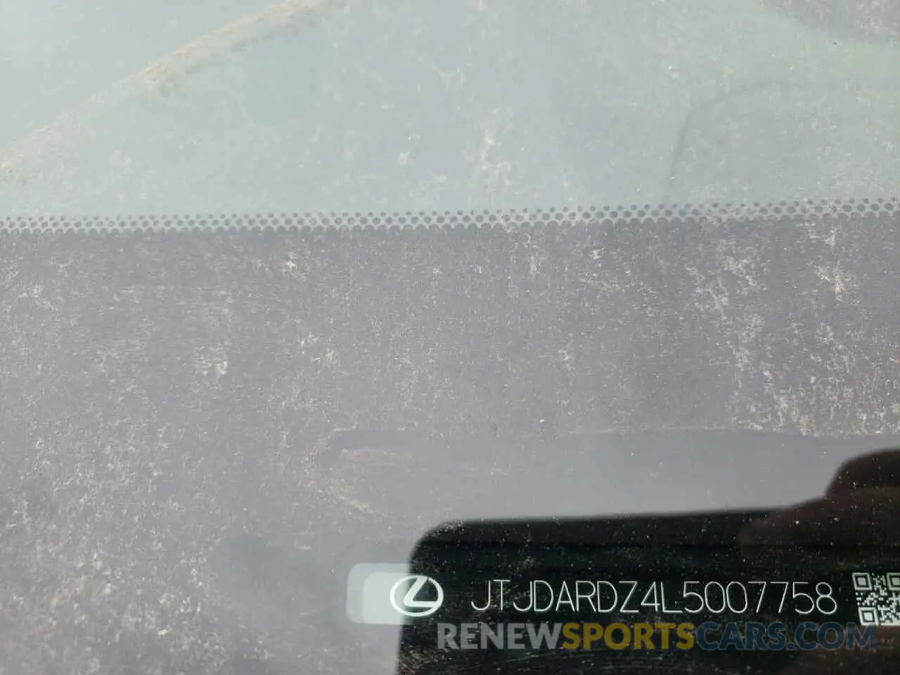 10 Photograph of a damaged car JTJDARDZ4L5007758 LEXUS NX 2020