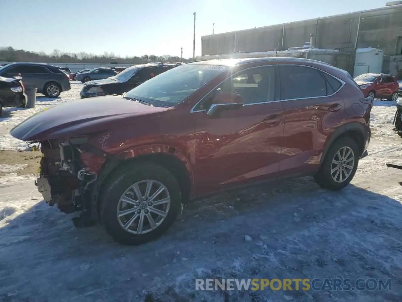 1 Photograph of a damaged car JTJDARDZ6L5006241 LEXUS NX 2020
