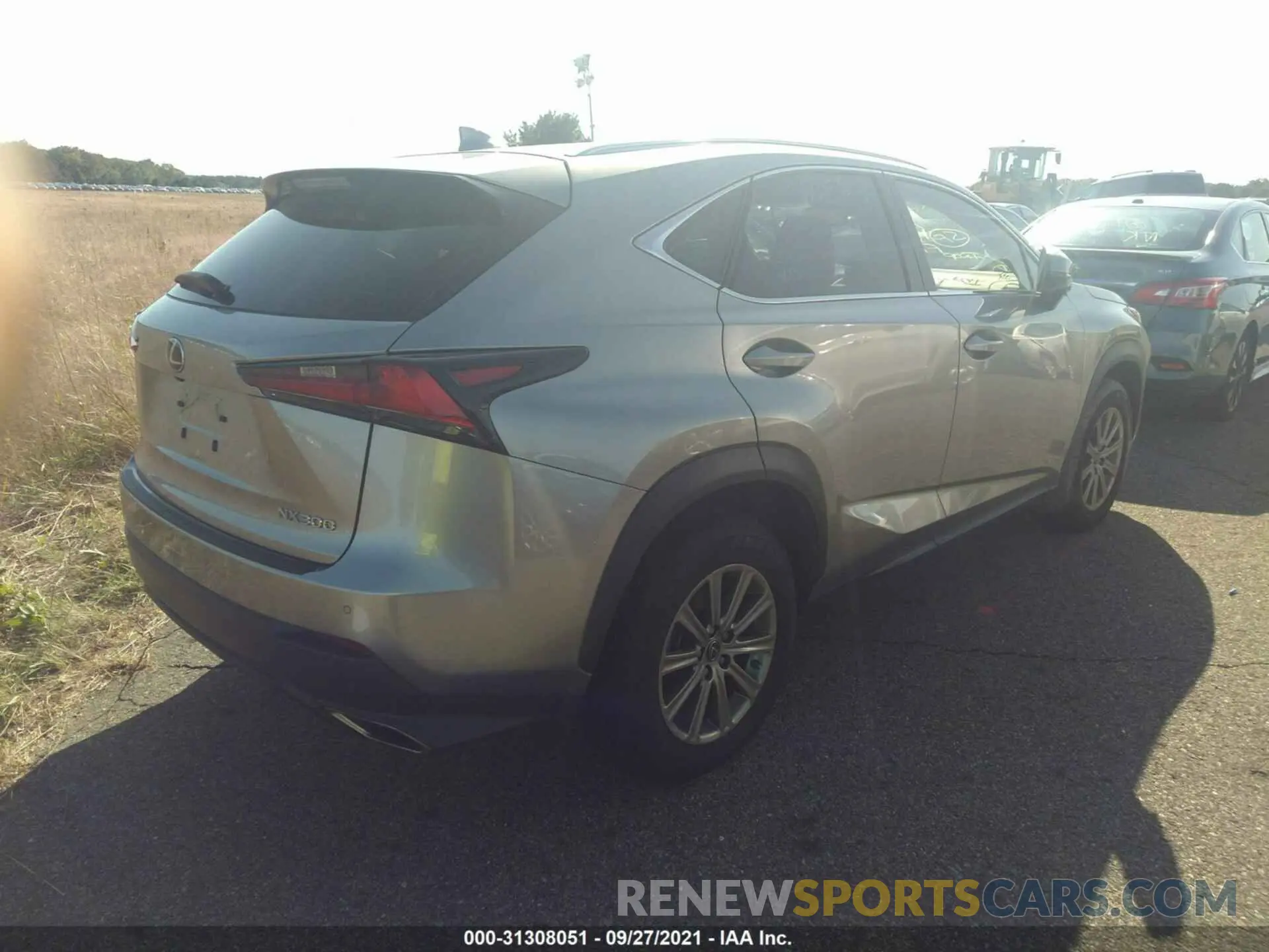 4 Photograph of a damaged car JTJDARDZ6L5009995 LEXUS NX 2020