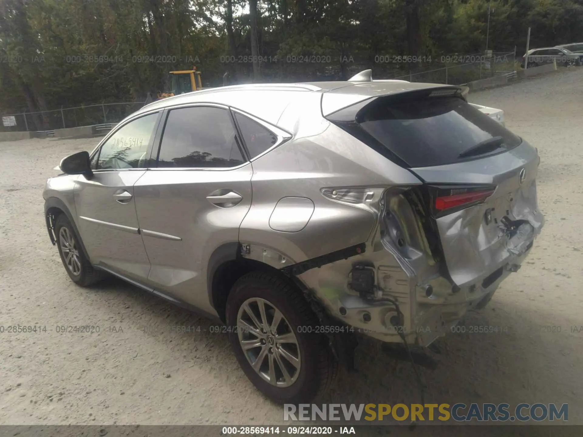 3 Photograph of a damaged car JTJDARDZ7L2220592 LEXUS NX 2020