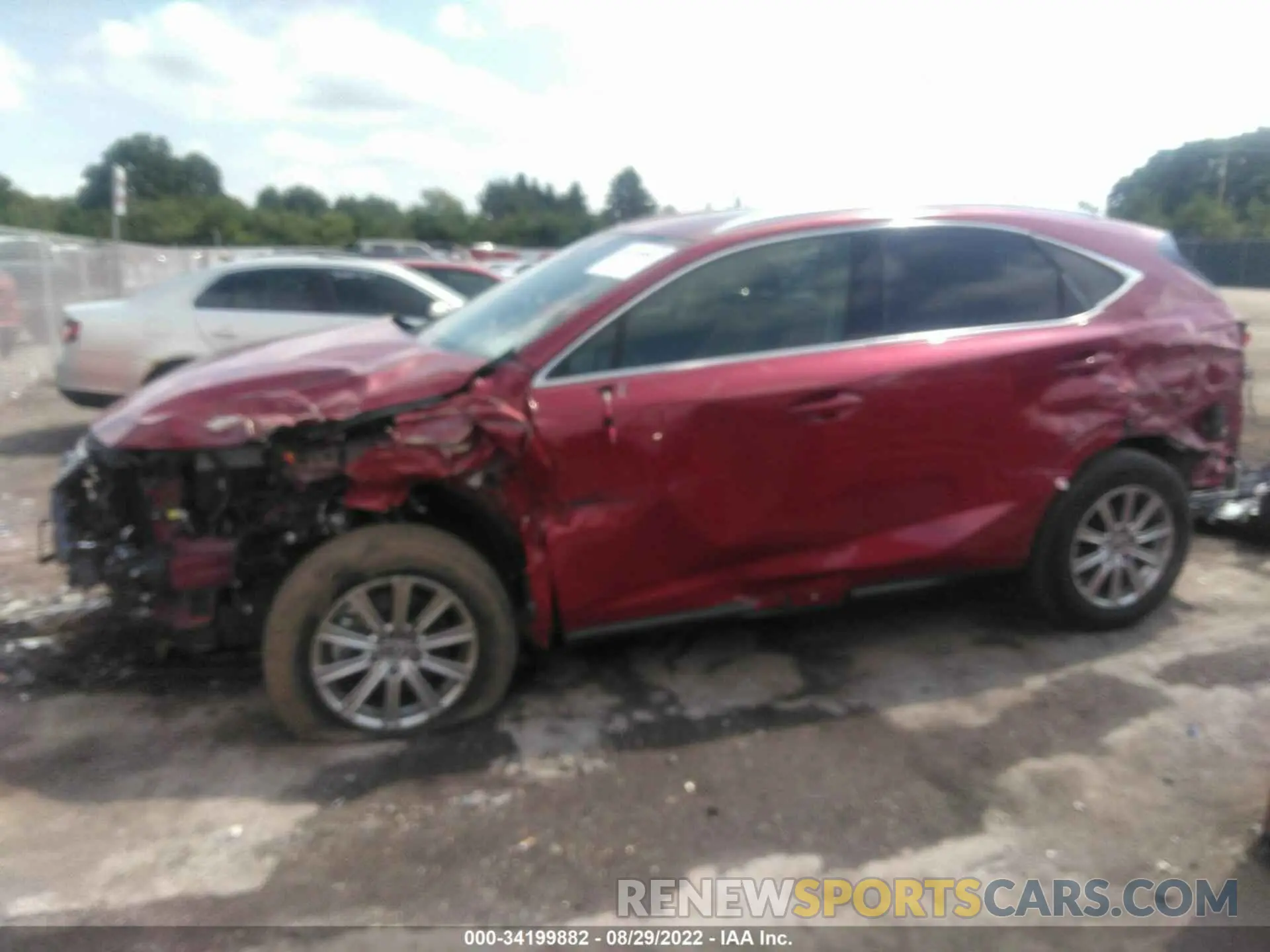 6 Photograph of a damaged car JTJDARDZ7L5016650 LEXUS NX 2020
