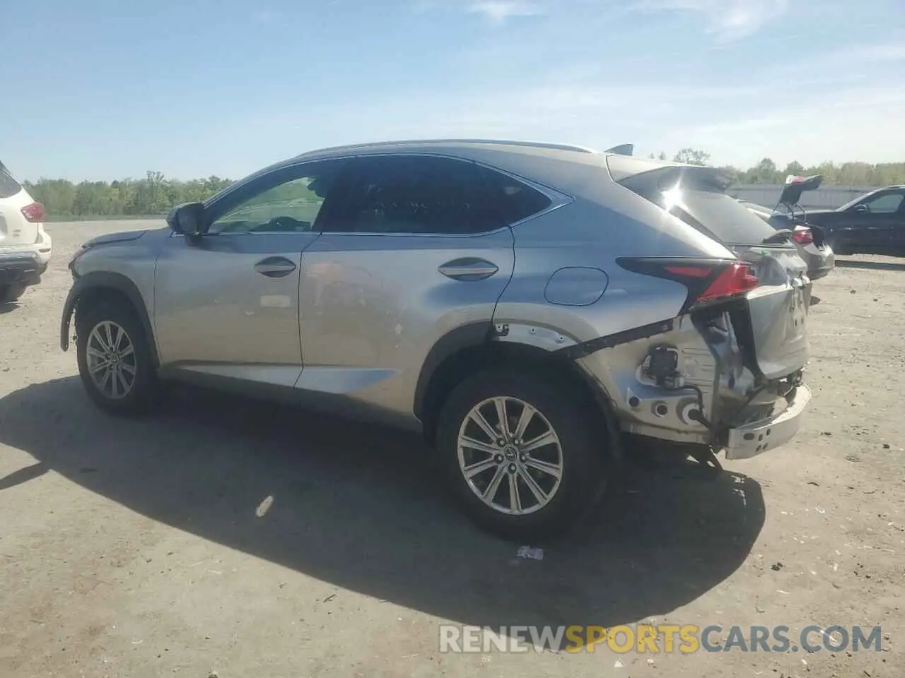 2 Photograph of a damaged car JTJDARDZ8L2226370 LEXUS NX 2020