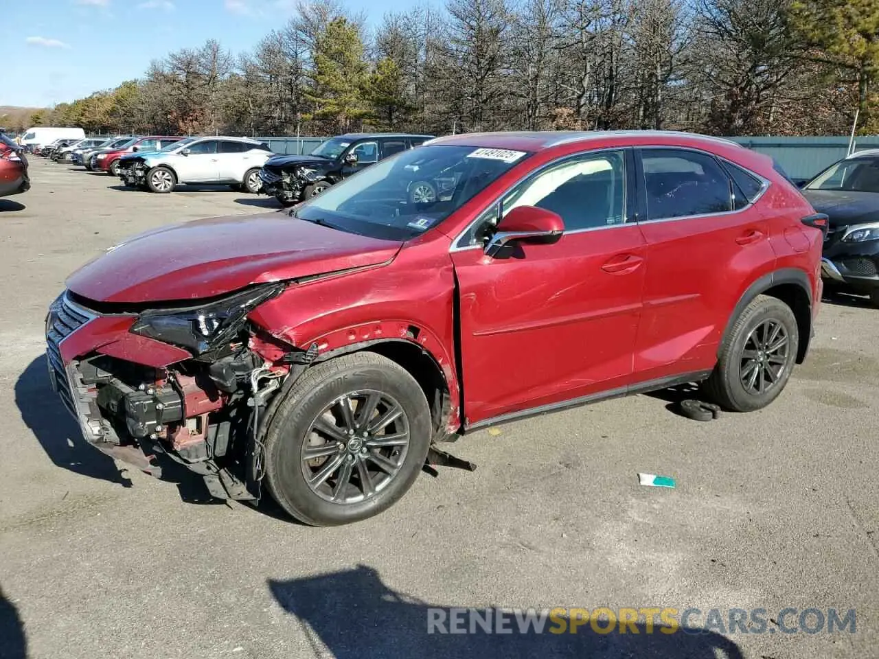 1 Фотография поврежденного автомобиля JTJDARDZ8L5003678 LEXUS NX 2020