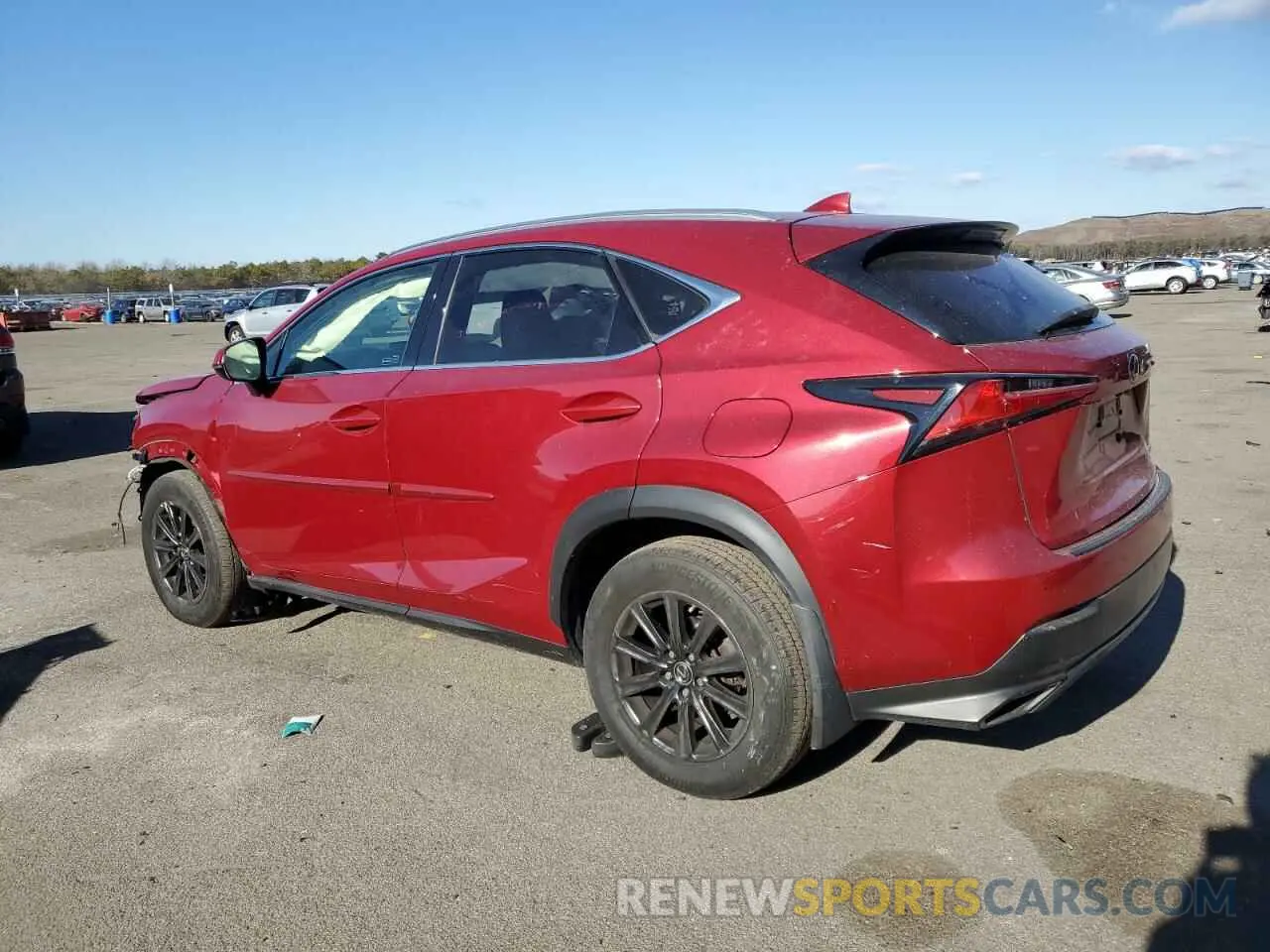 2 Фотография поврежденного автомобиля JTJDARDZ8L5003678 LEXUS NX 2020