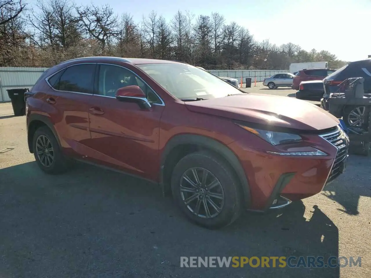 4 Фотография поврежденного автомобиля JTJDARDZ8L5003678 LEXUS NX 2020