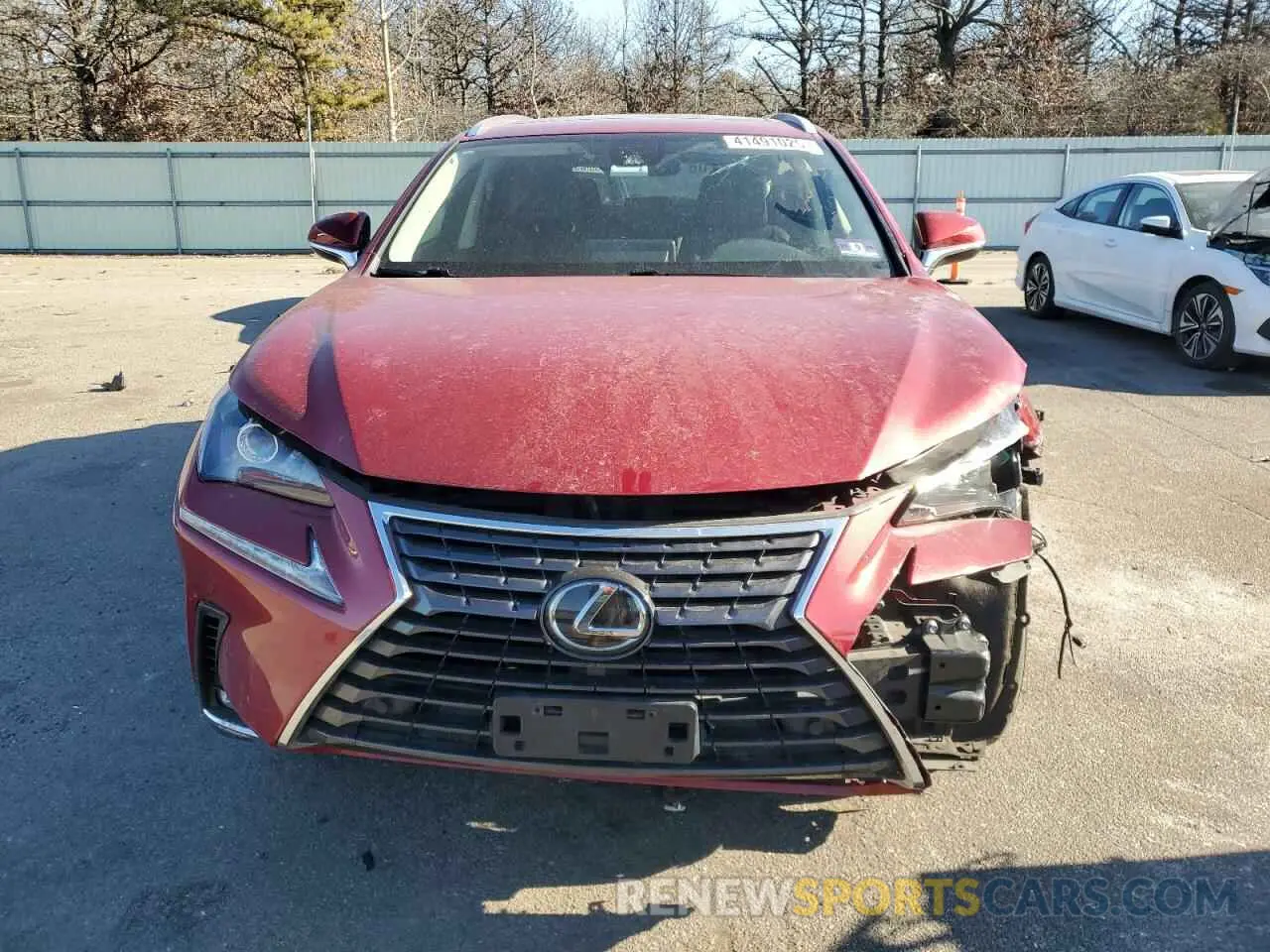 5 Фотография поврежденного автомобиля JTJDARDZ8L5003678 LEXUS NX 2020