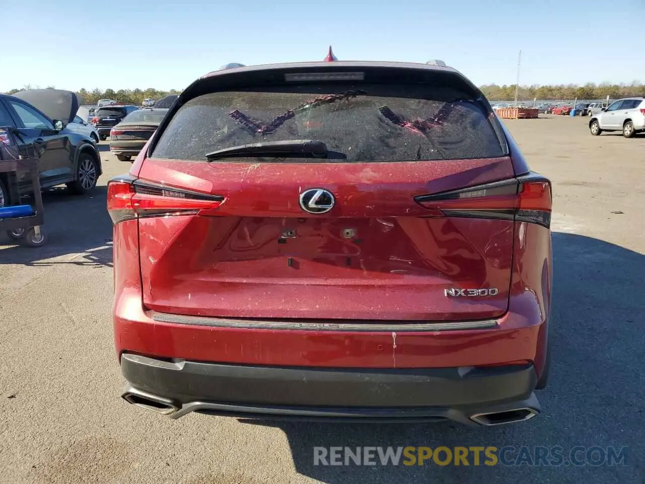 6 Фотография поврежденного автомобиля JTJDARDZ8L5003678 LEXUS NX 2020