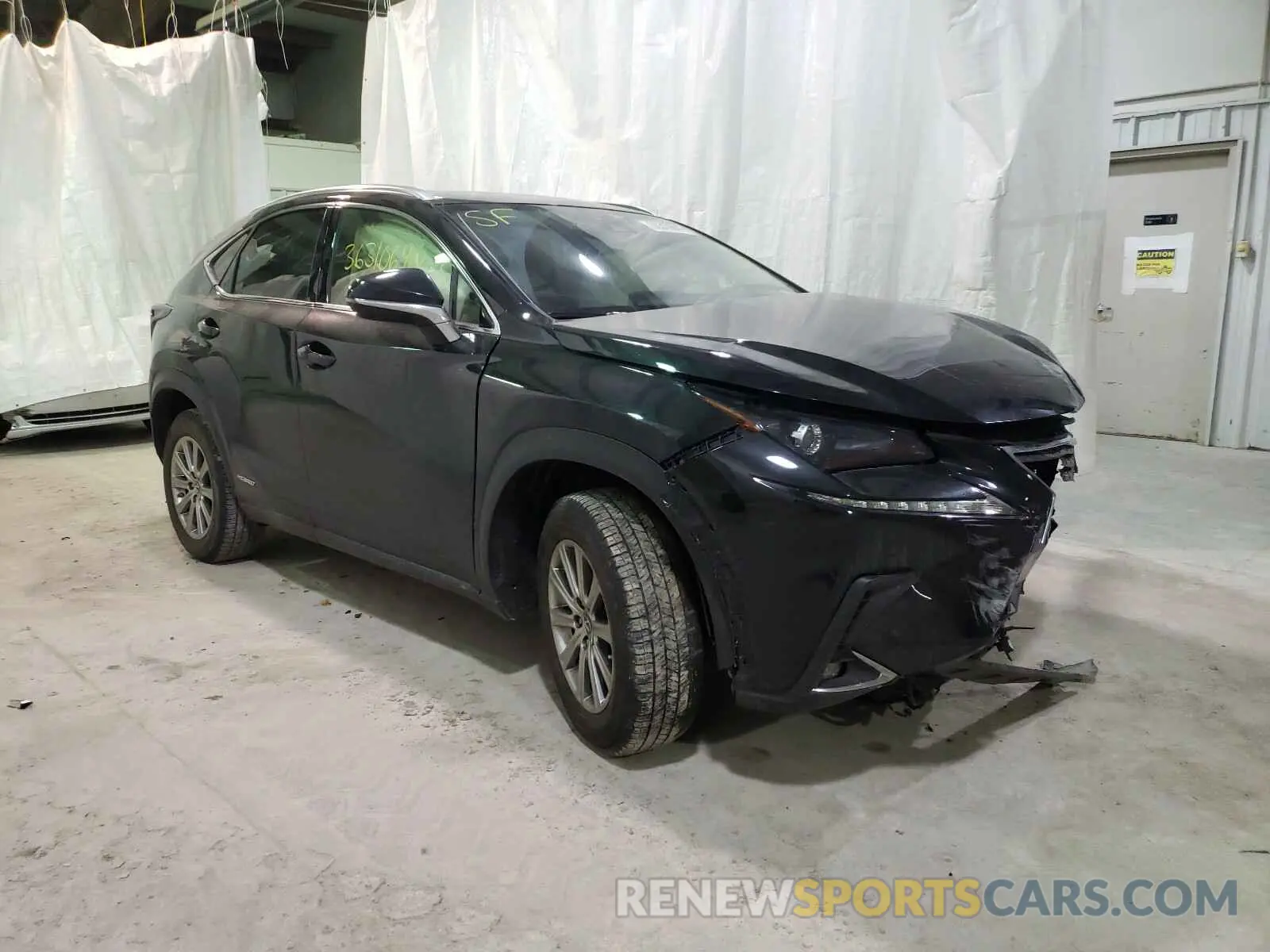 1 Photograph of a damaged car JTJDJRDZ0L2140440 LEXUS NX 2020