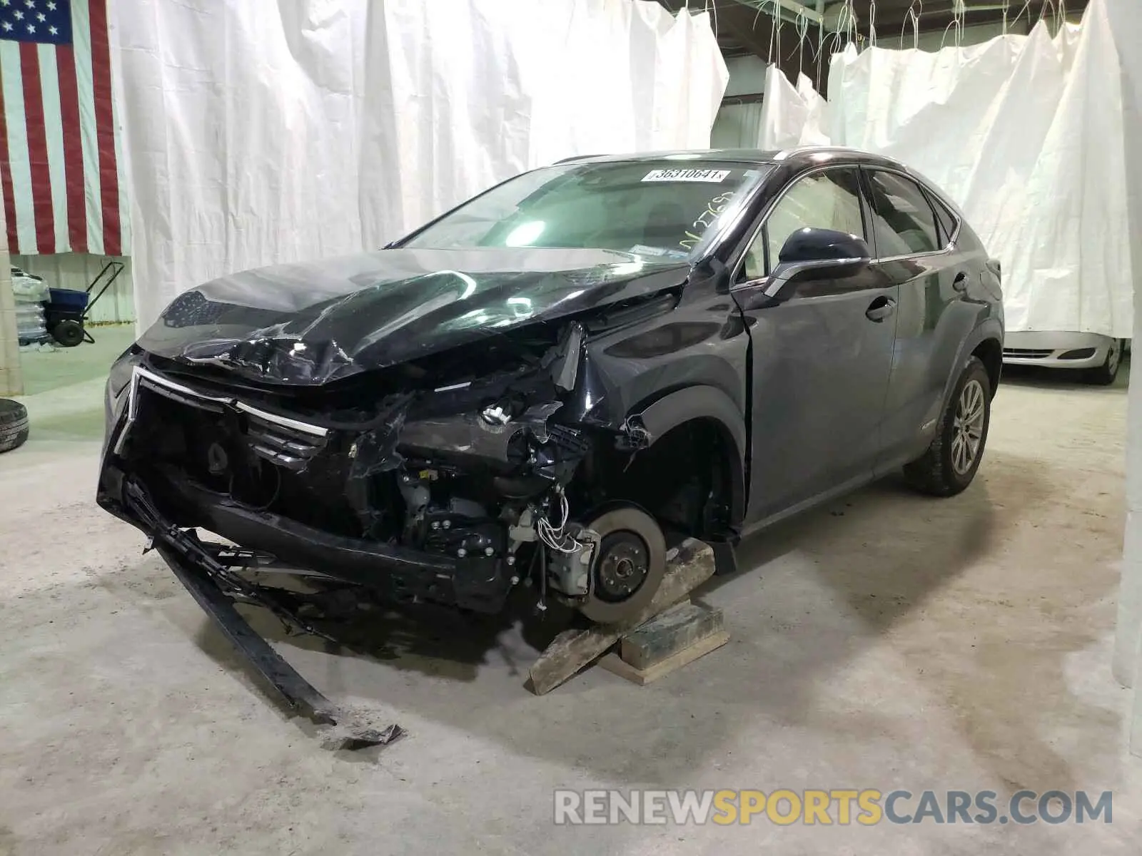 2 Photograph of a damaged car JTJDJRDZ0L2140440 LEXUS NX 2020