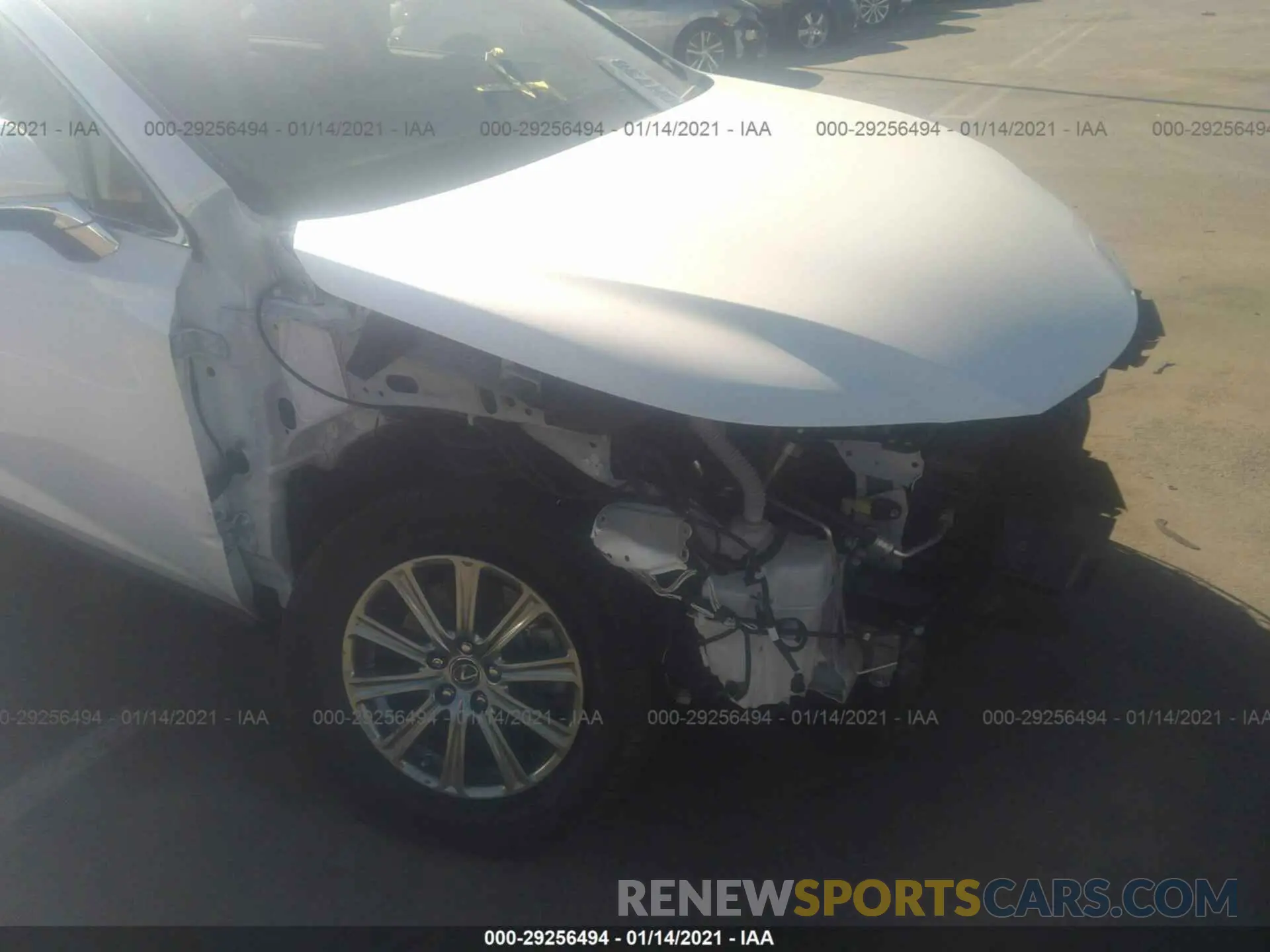 6 Photograph of a damaged car JTJDJRDZ3L5002275 LEXUS NX 2020