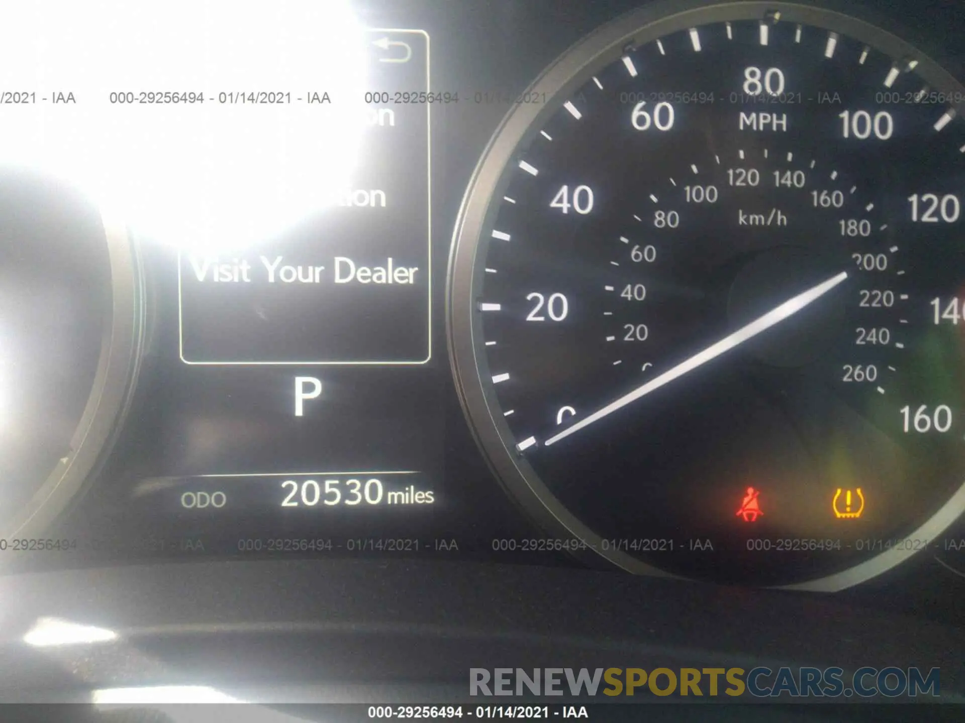 7 Photograph of a damaged car JTJDJRDZ3L5002275 LEXUS NX 2020