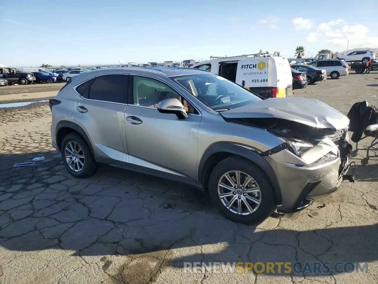 4 Photograph of a damaged car JTJDJRDZ8L2133431 LEXUS NX 2020