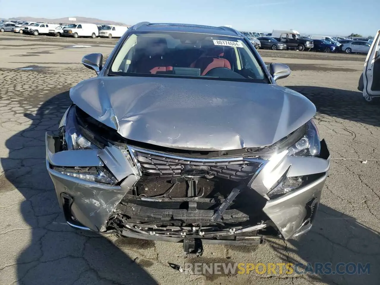 5 Photograph of a damaged car JTJDJRDZ8L2133431 LEXUS NX 2020
