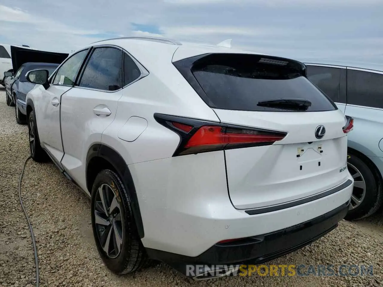 3 Photograph of a damaged car JTJGARBZ0L5018921 LEXUS NX 2020