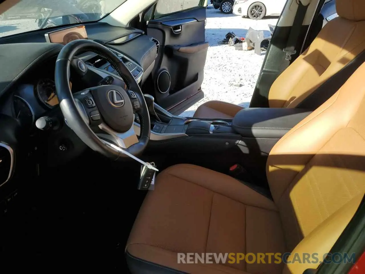 7 Фотография поврежденного автомобиля JTJGARBZ2L2160513 LEXUS NX 2020