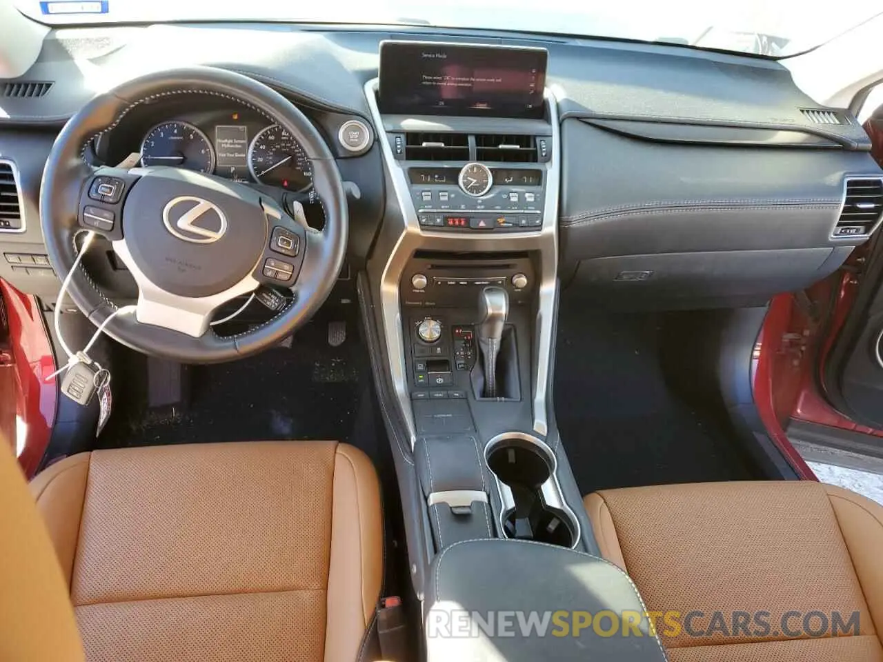 8 Фотография поврежденного автомобиля JTJGARBZ2L2160513 LEXUS NX 2020