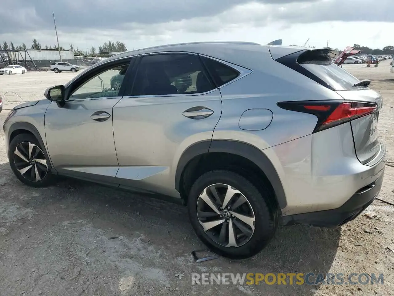 2 Фотография поврежденного автомобиля JTJGARBZ3L5009811 LEXUS NX 2020