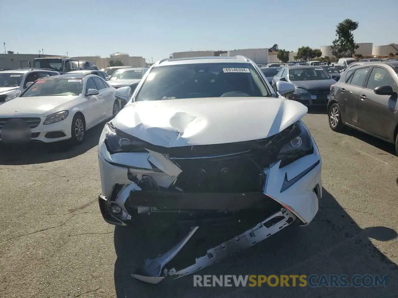 5 Photograph of a damaged car JTJGARBZ6L5000424 LEXUS NX 2020