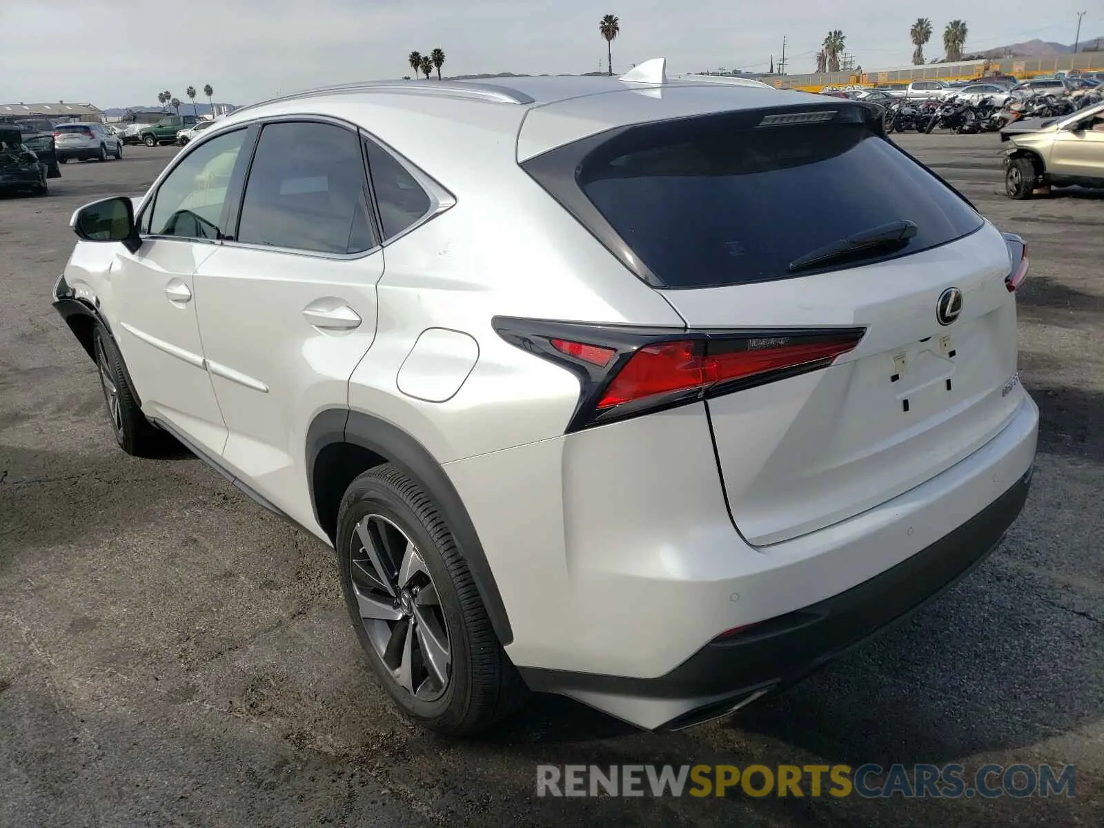 3 Photograph of a damaged car JTJGARBZ6L5007924 LEXUS NX 2020