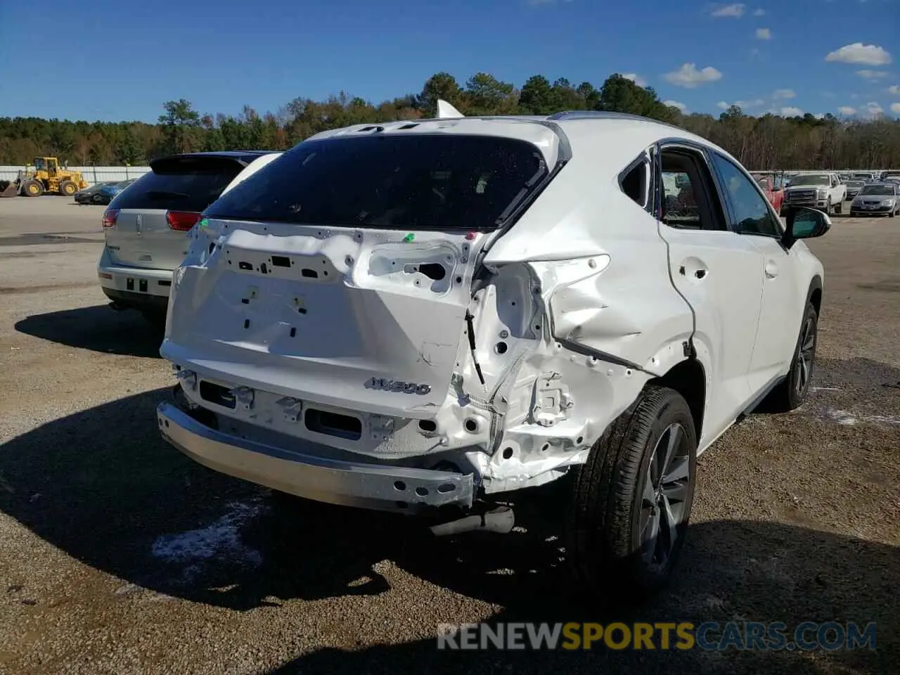 4 Photograph of a damaged car JTJGARBZ6L5015408 LEXUS NX 2020