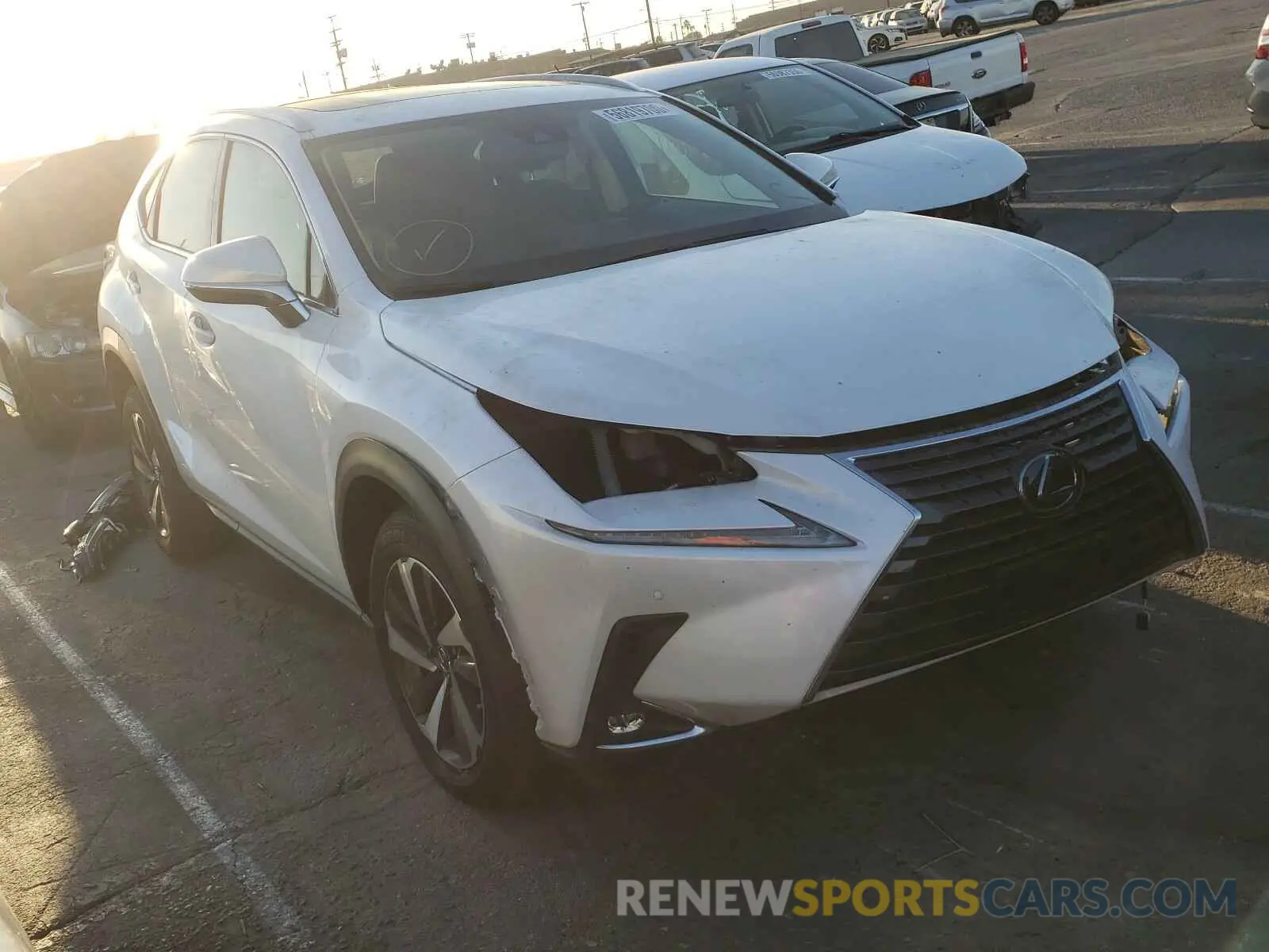 1 Photograph of a damaged car JTJGARBZ6L5018017 LEXUS NX 2020