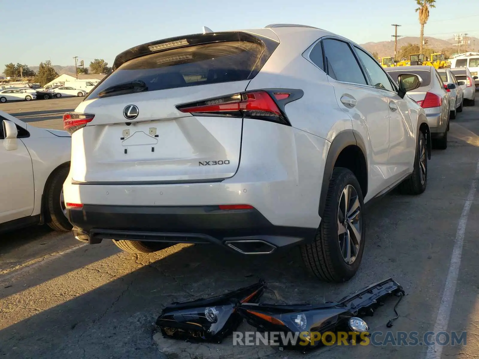 4 Photograph of a damaged car JTJGARBZ6L5018017 LEXUS NX 2020