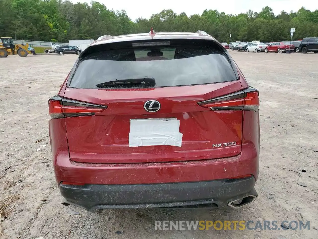 6 Фотография поврежденного автомобиля JTJGARBZ7L2176514 LEXUS NX 2020