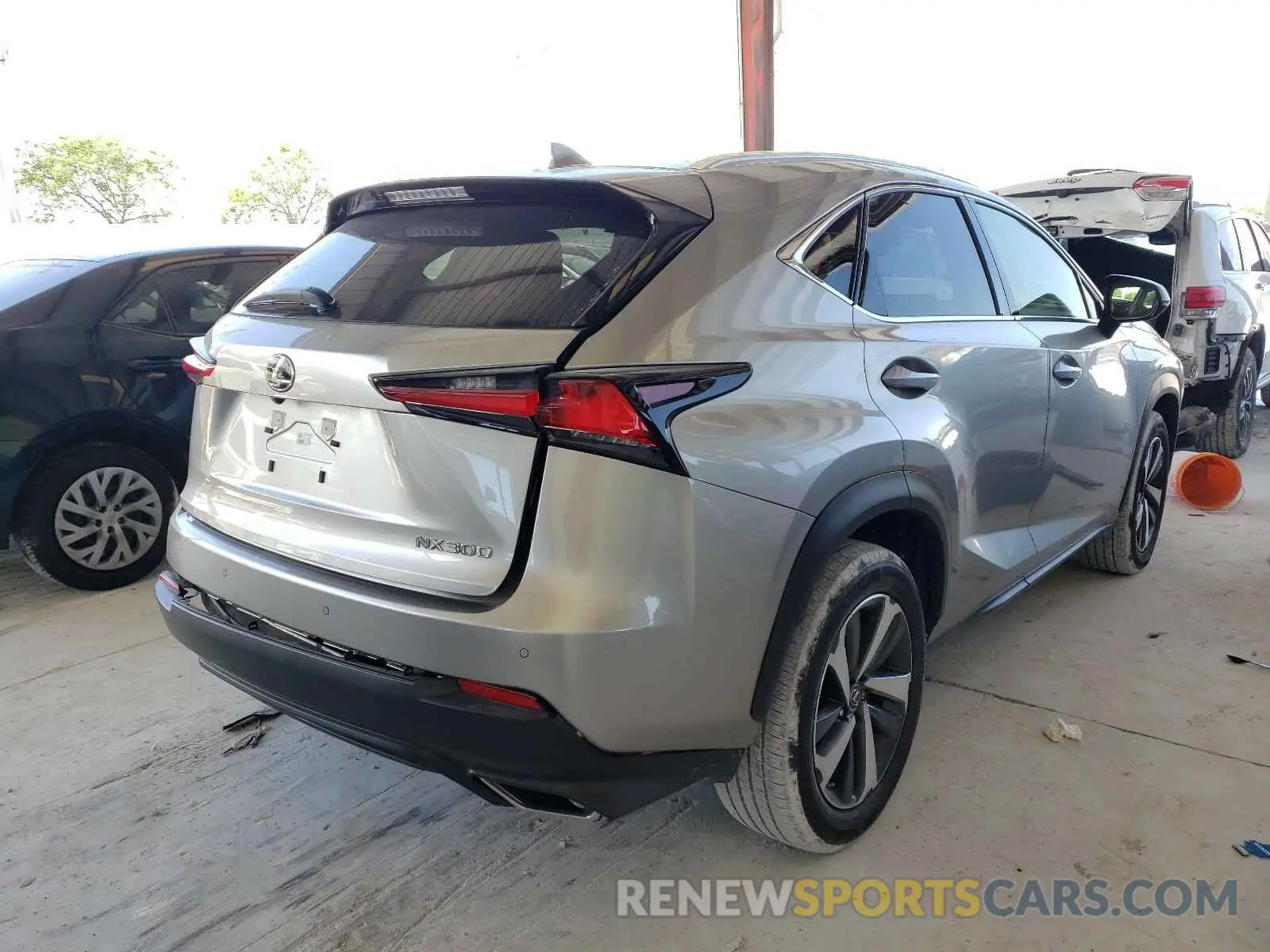 4 Photograph of a damaged car JTJGARBZ7L5012355 LEXUS NX 2020