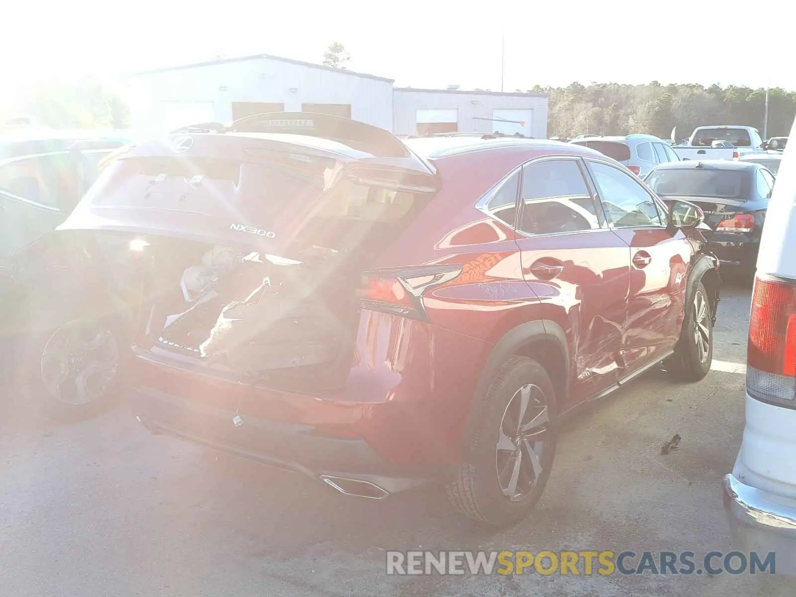 4 Photograph of a damaged car JTJGARBZ7L5014185 LEXUS NX 2020