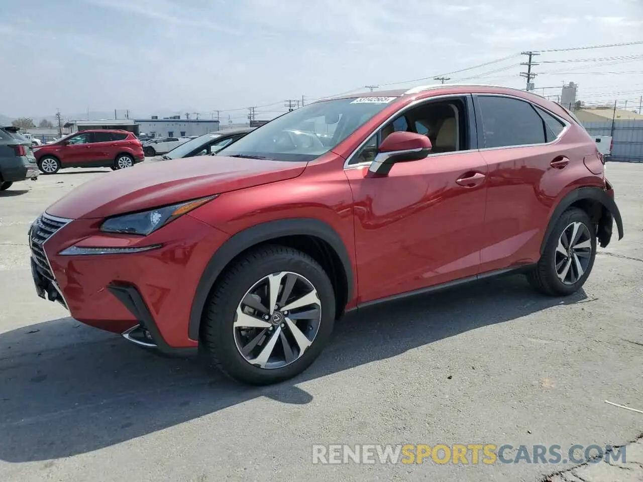 1 Photograph of a damaged car JTJGARBZ7L5020469 LEXUS NX 2020