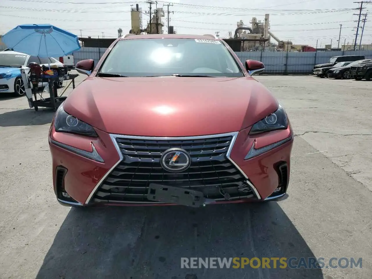 5 Photograph of a damaged car JTJGARBZ7L5020469 LEXUS NX 2020