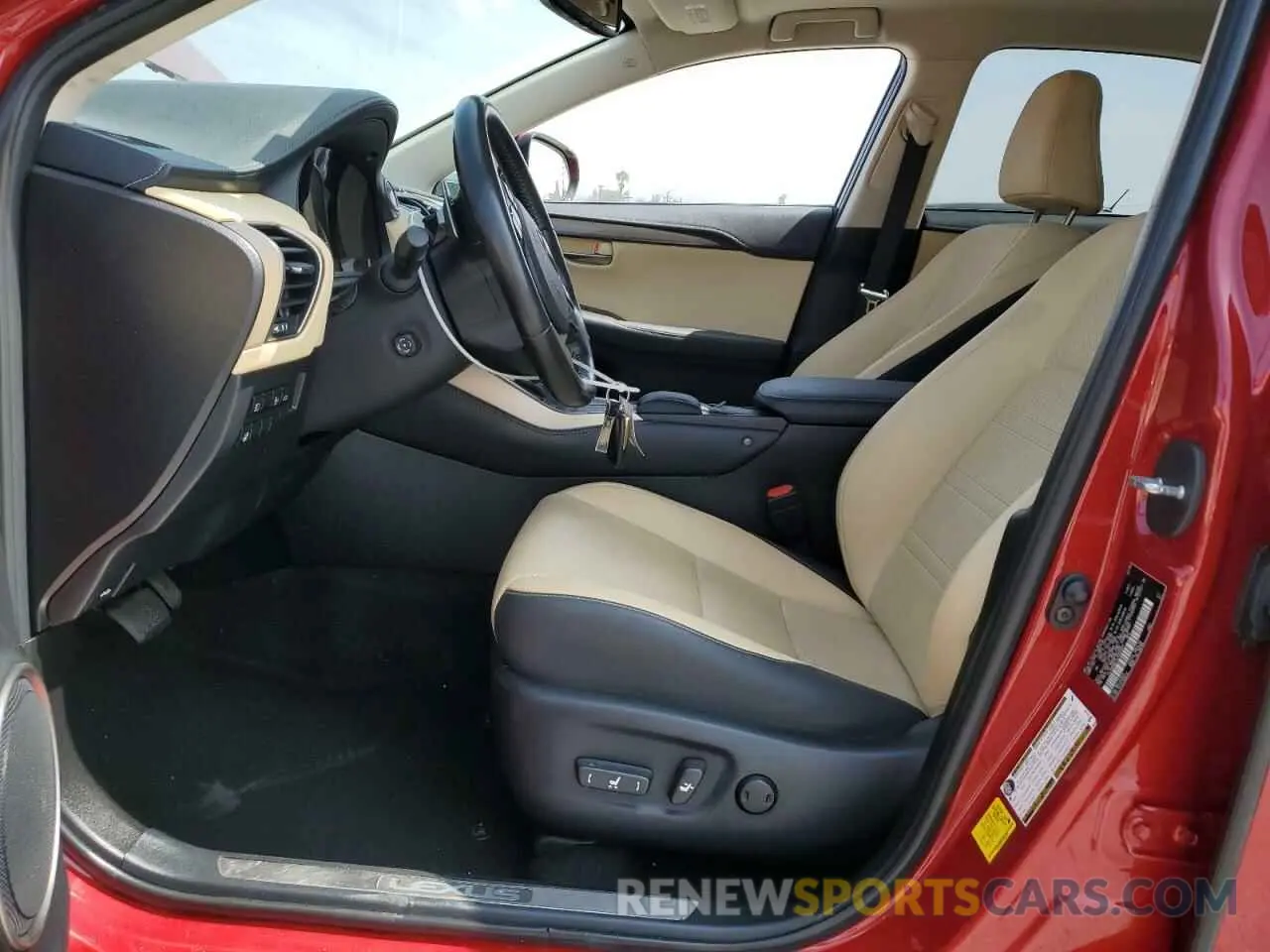 7 Photograph of a damaged car JTJGARBZ7L5020469 LEXUS NX 2020