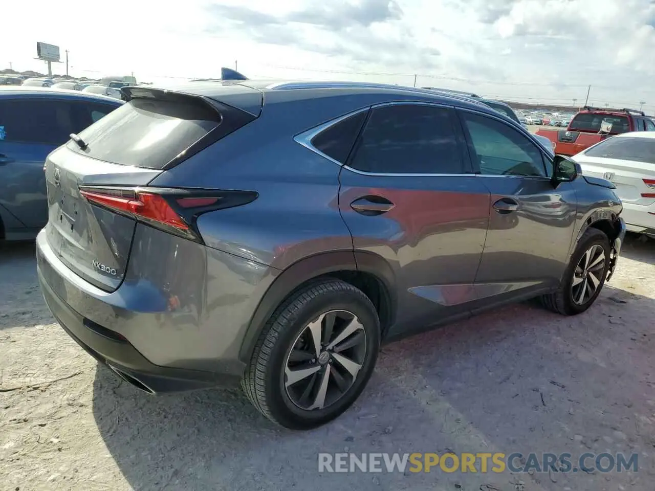 3 Photograph of a damaged car JTJGARBZ8L2158331 LEXUS NX 2020