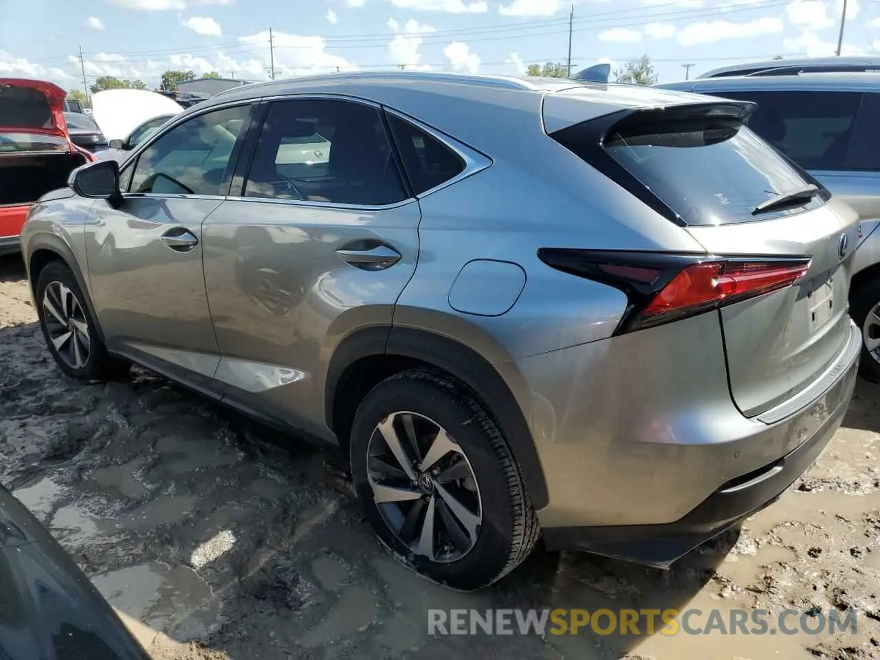 2 Photograph of a damaged car JTJGARBZ9L2162100 LEXUS NX 2020