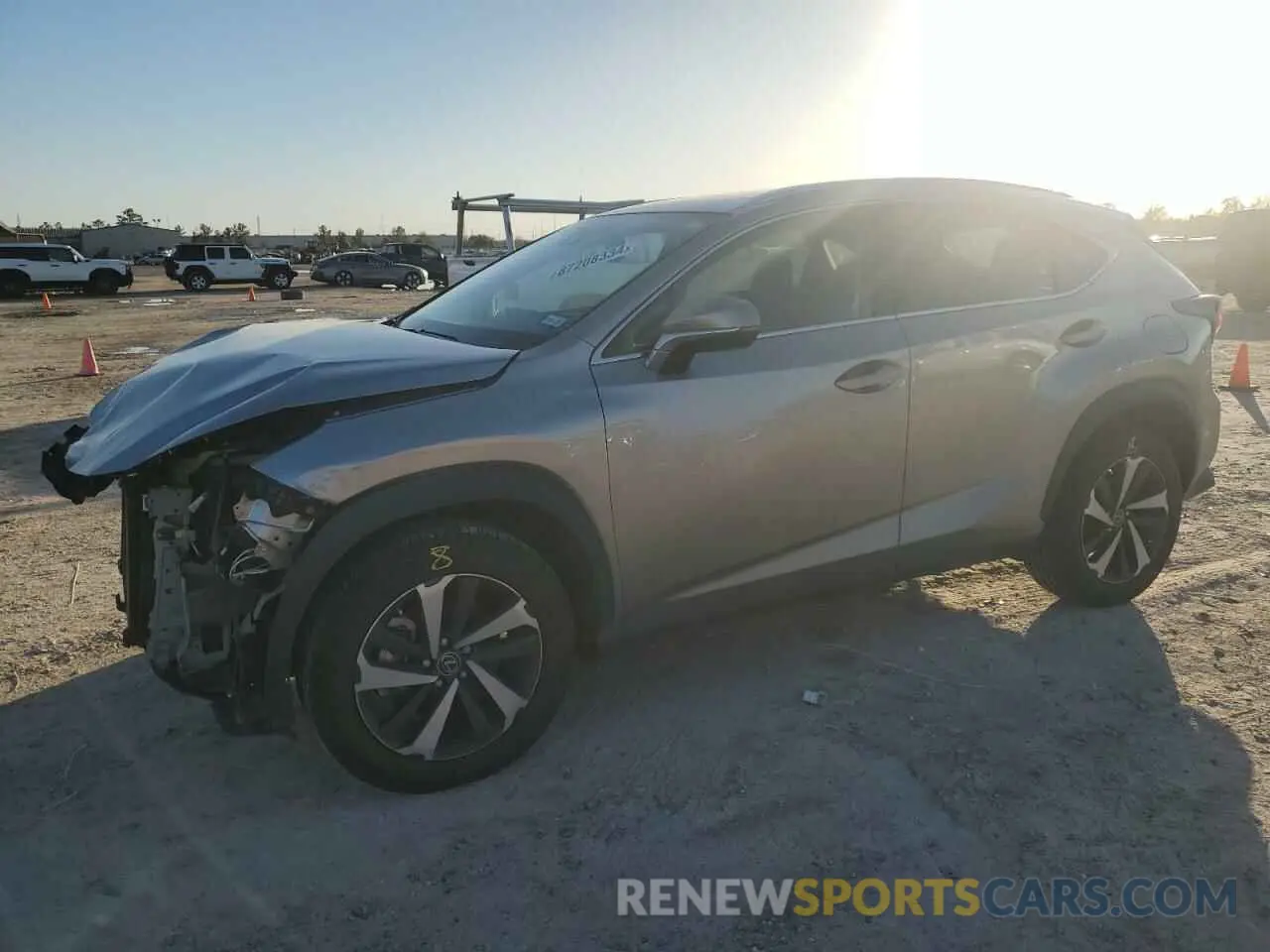 1 Фотография поврежденного автомобиля JTJGARBZXL2177429 LEXUS NX 2020
