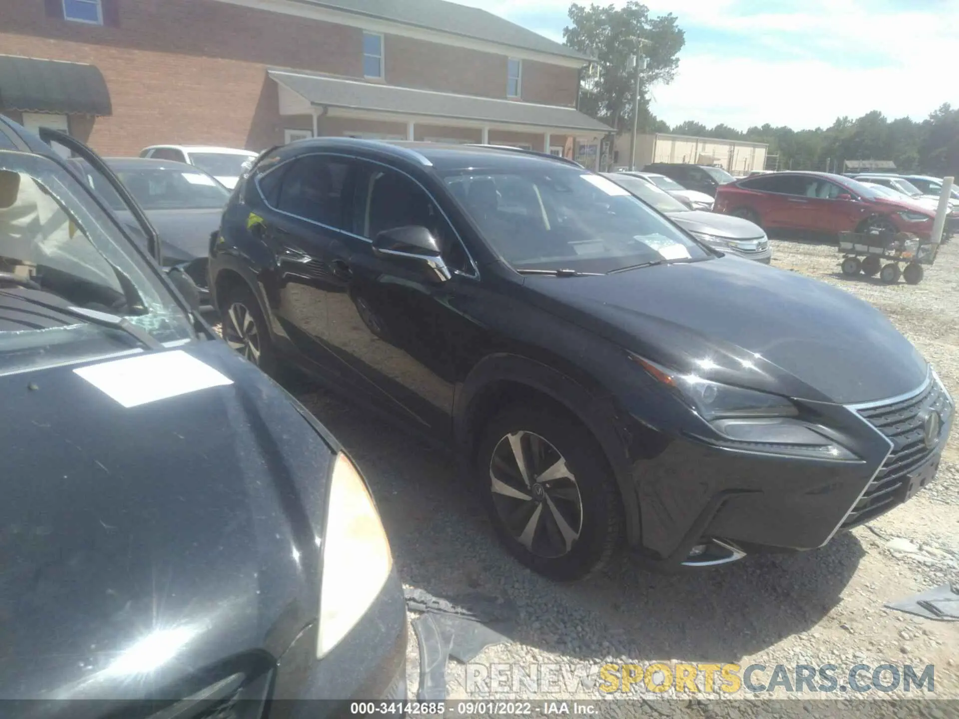 1 Photograph of a damaged car JTJGARBZXL5014634 LEXUS NX 2020