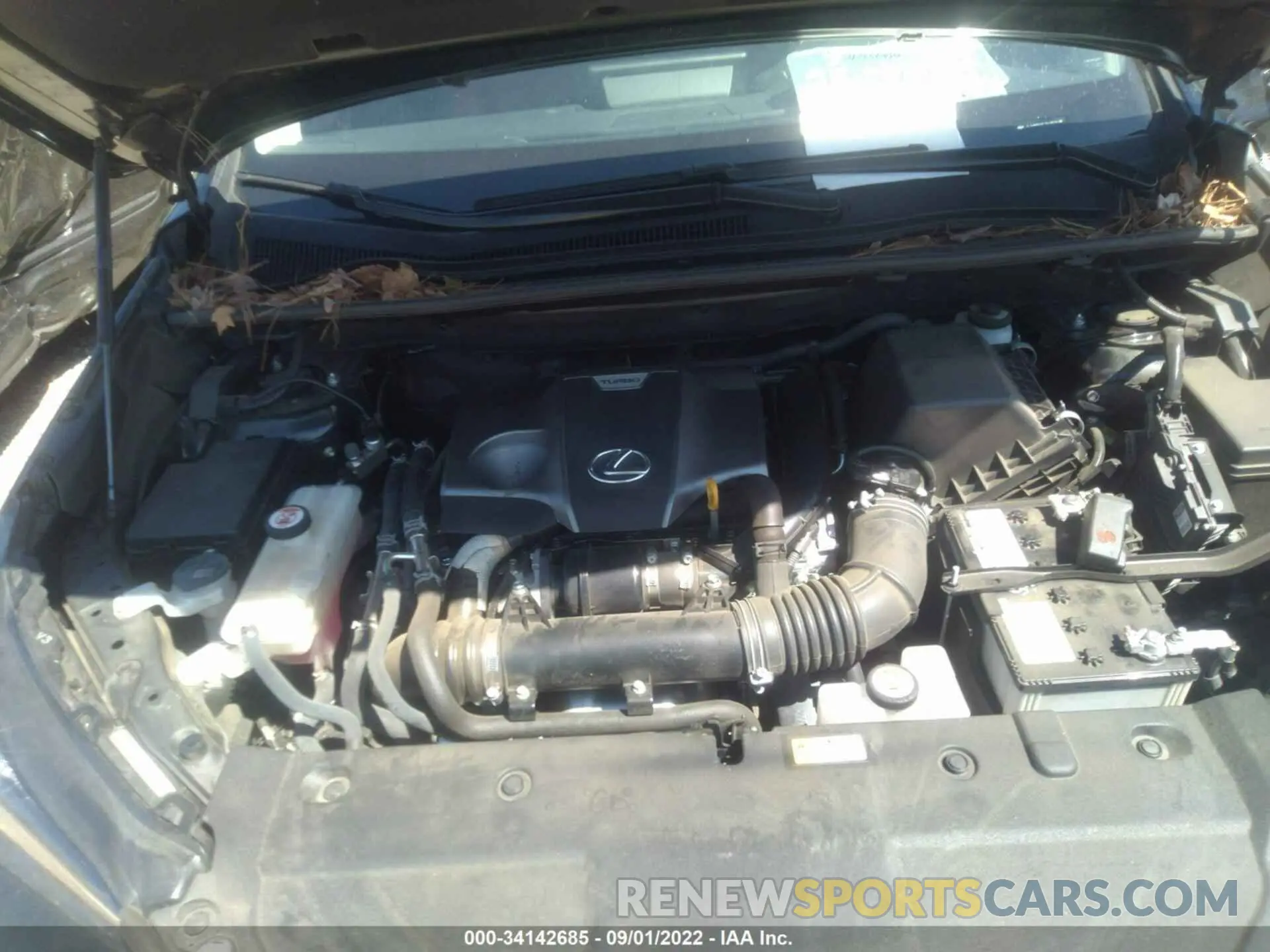 10 Photograph of a damaged car JTJGARBZXL5014634 LEXUS NX 2020