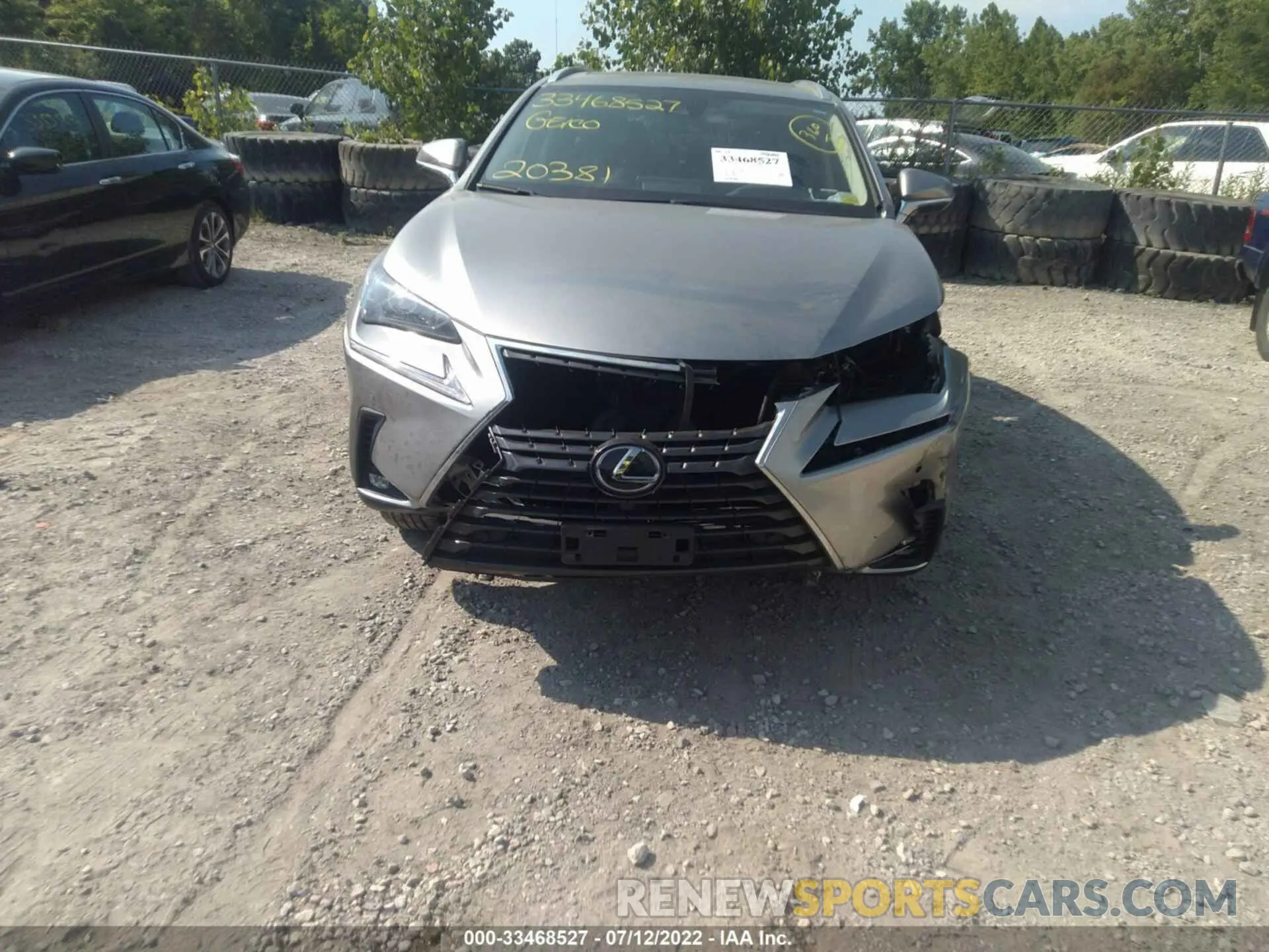 6 Photograph of a damaged car JTJGARDZ0L2223010 LEXUS NX 2020