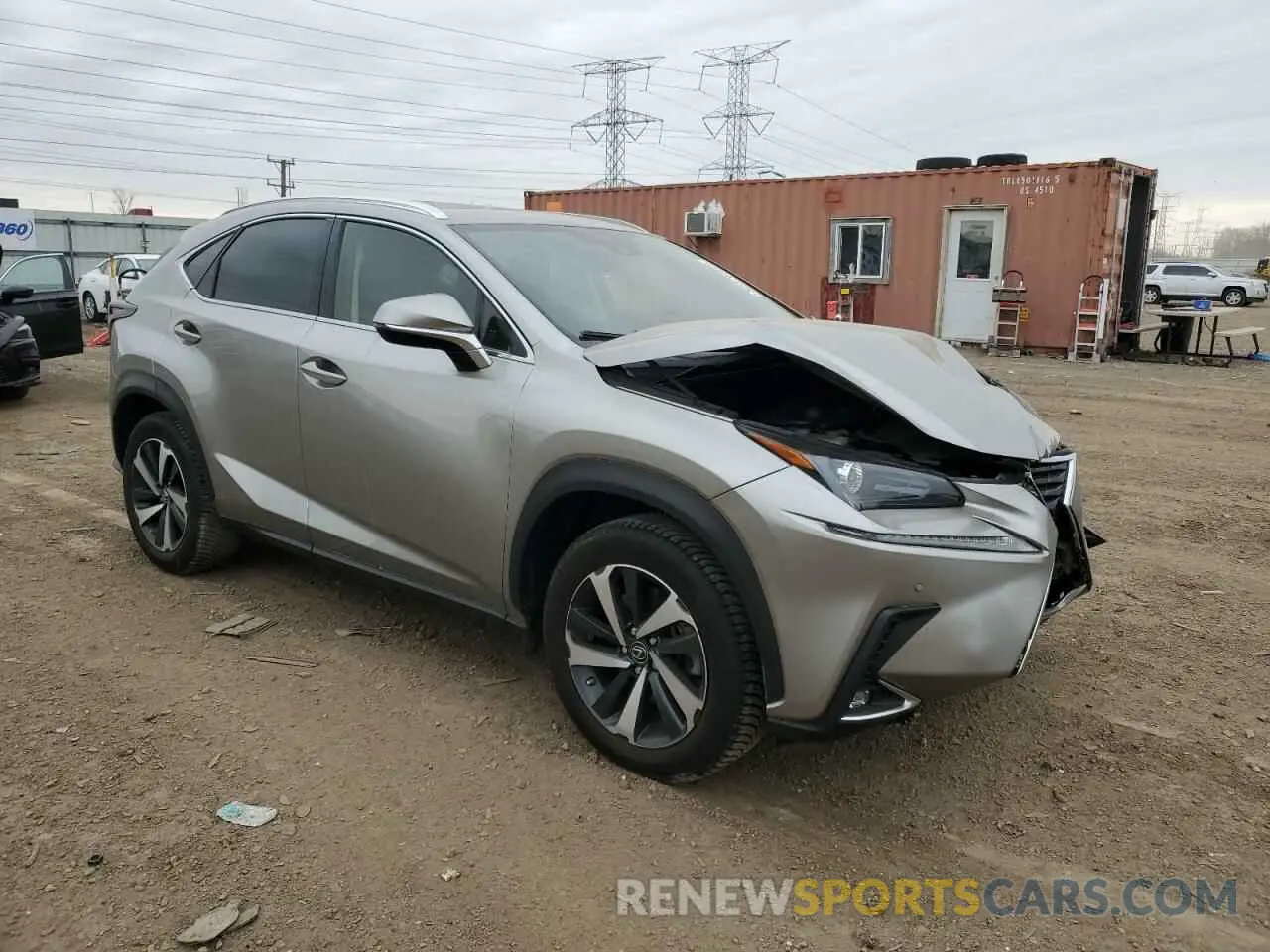 4 Photograph of a damaged car JTJGARDZ0L2223900 LEXUS NX 2020