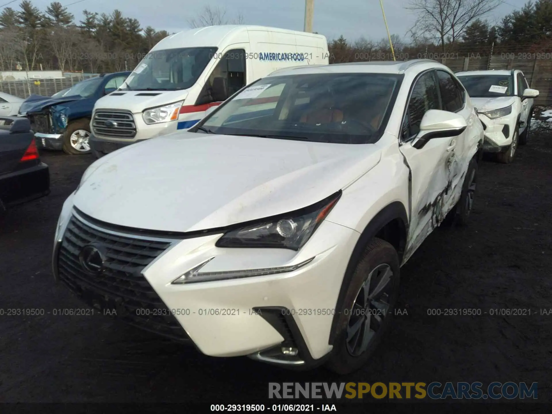 2 Photograph of a damaged car JTJGARDZ1L5007178 LEXUS NX 2020