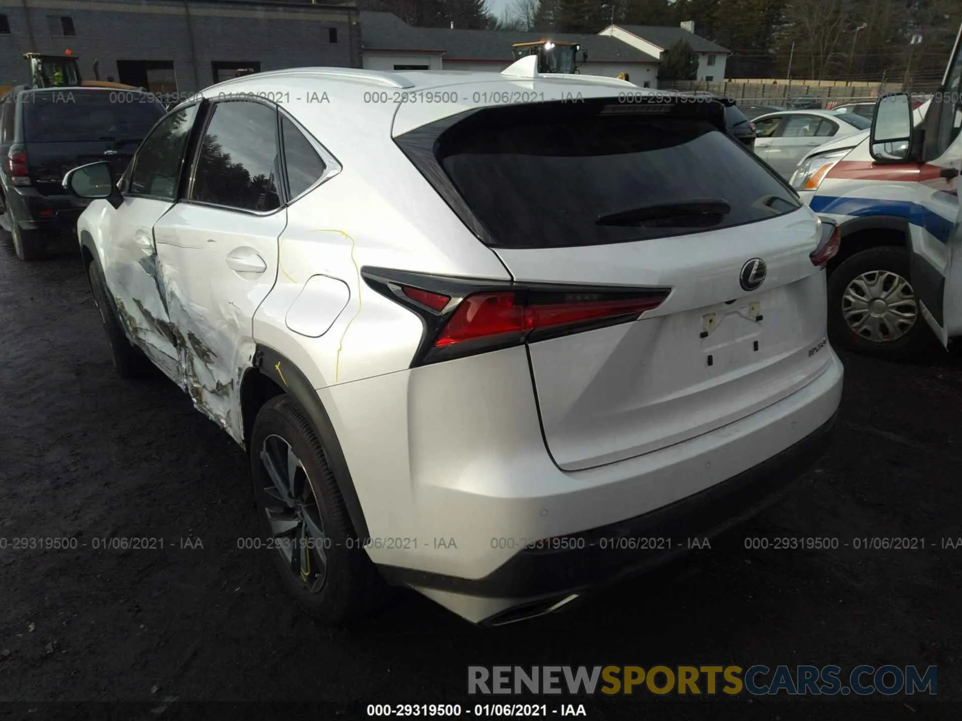3 Photograph of a damaged car JTJGARDZ1L5007178 LEXUS NX 2020