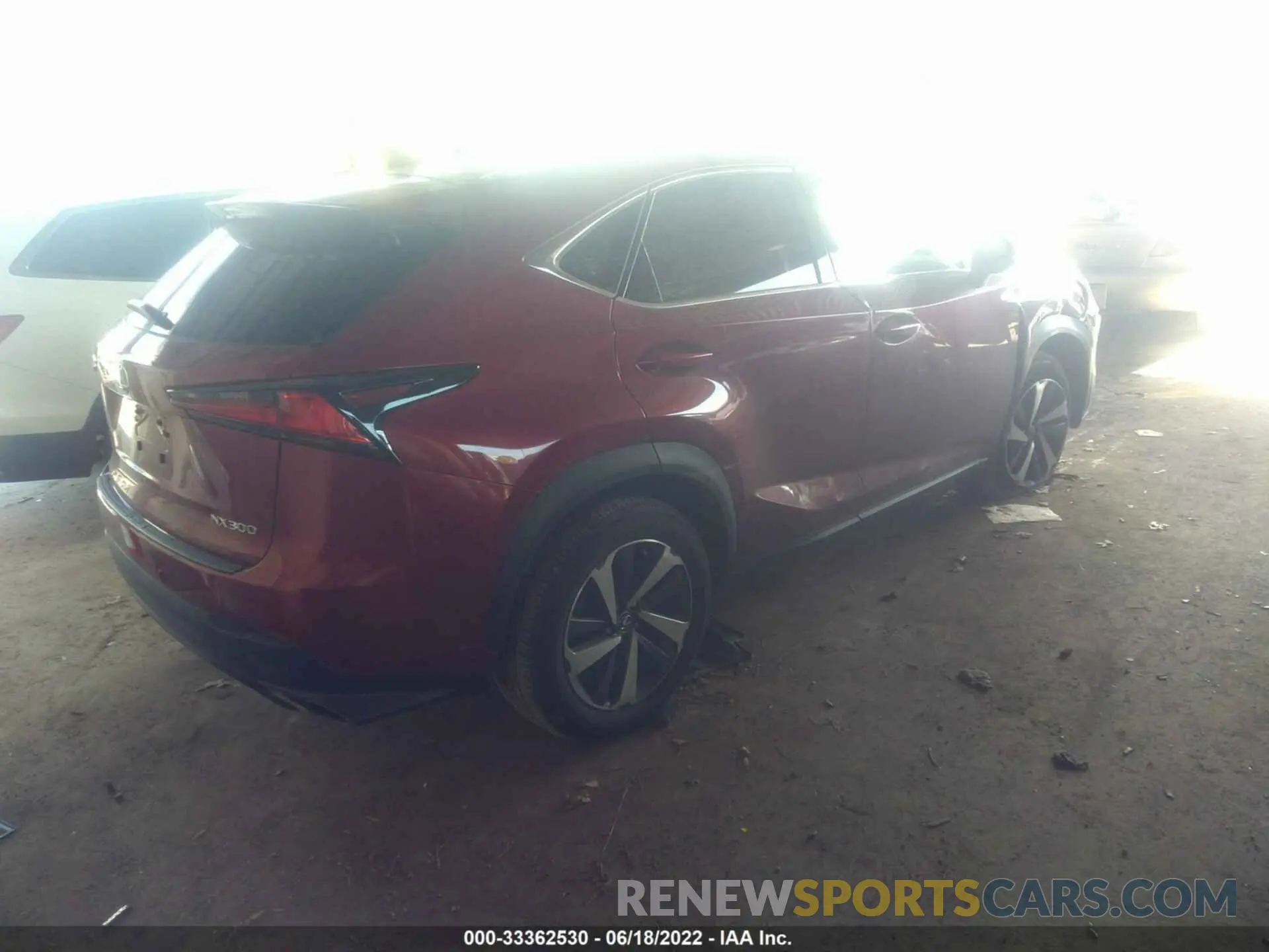 4 Фотография поврежденного автомобиля JTJGARDZ1L5011957 LEXUS NX 2020