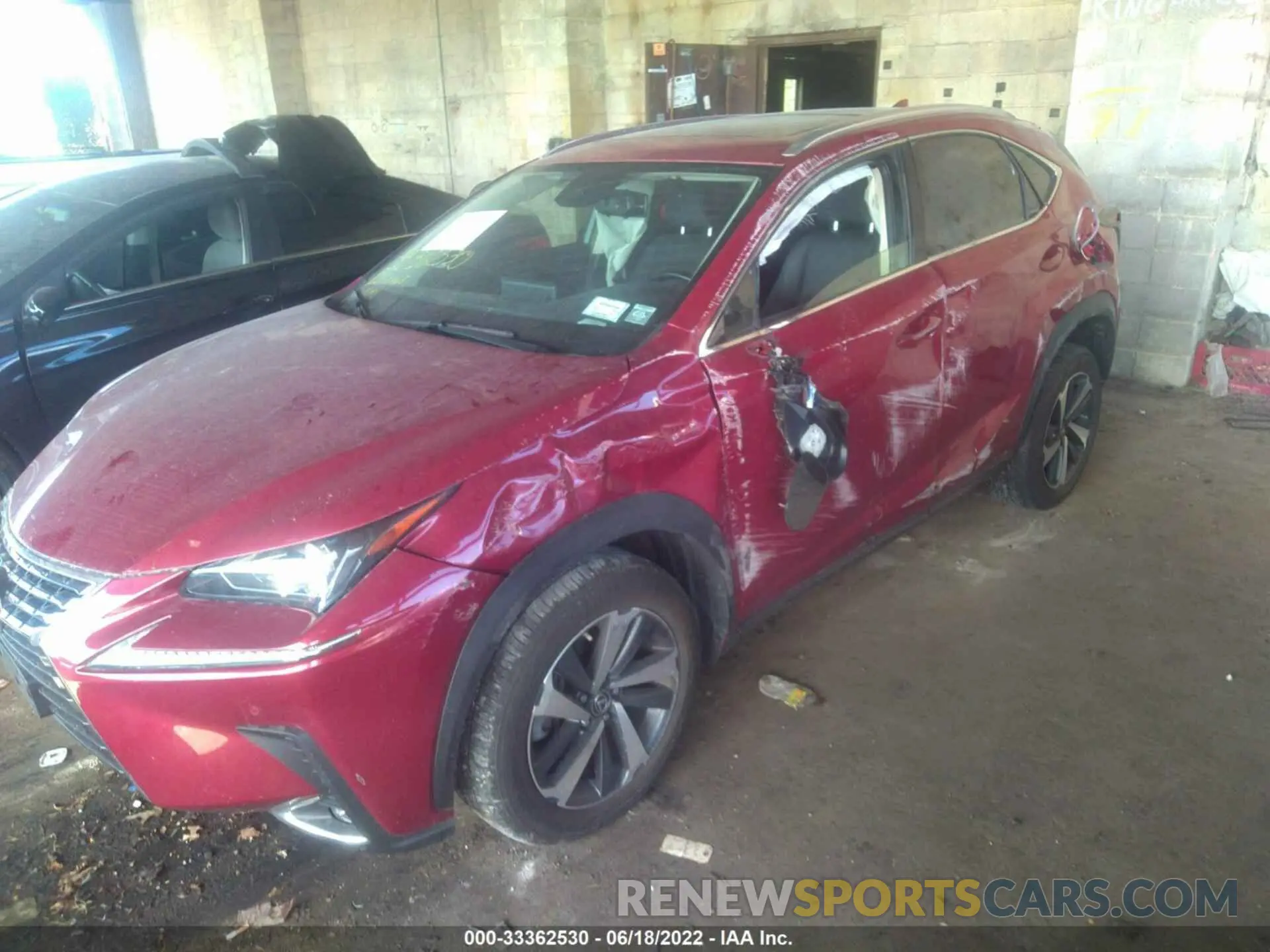 6 Фотография поврежденного автомобиля JTJGARDZ1L5011957 LEXUS NX 2020