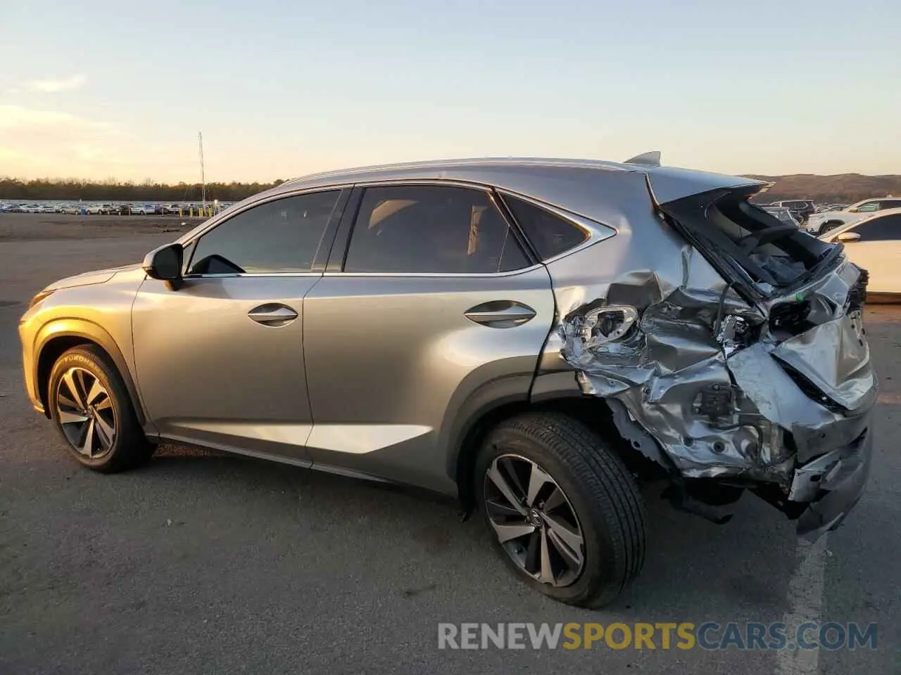 2 Фотография поврежденного автомобиля JTJGARDZ2L2221663 LEXUS NX 2020