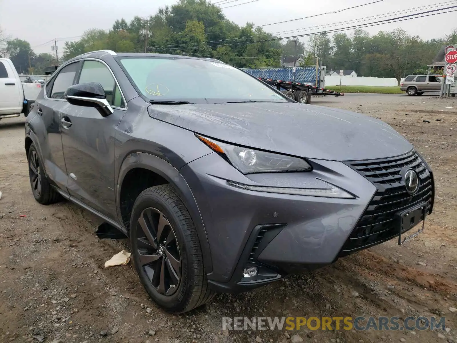1 Photograph of a damaged car JTJGARDZ2L2228158 LEXUS NX 2020