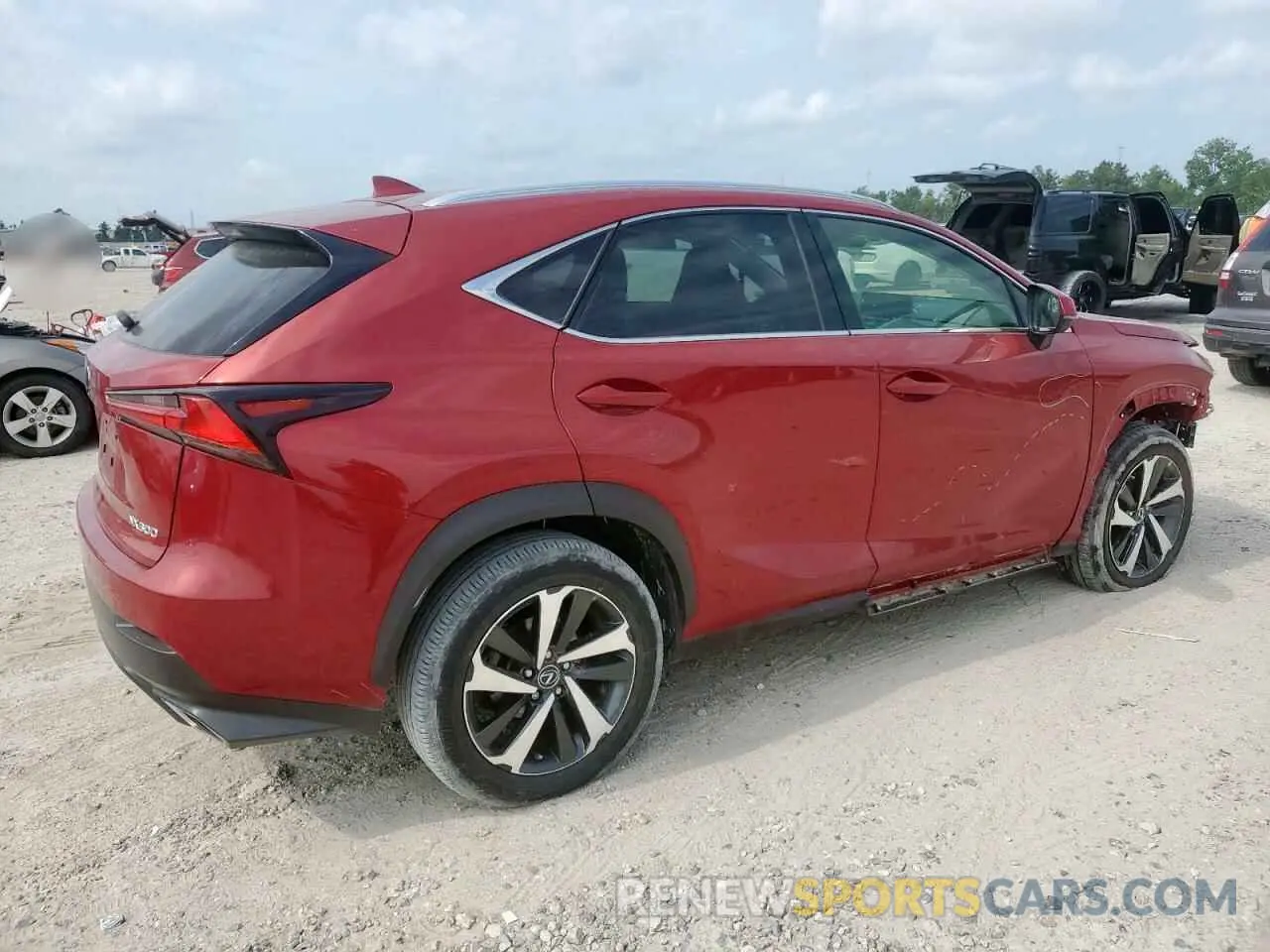3 Photograph of a damaged car JTJGARDZ2L5009067 LEXUS NX 2020