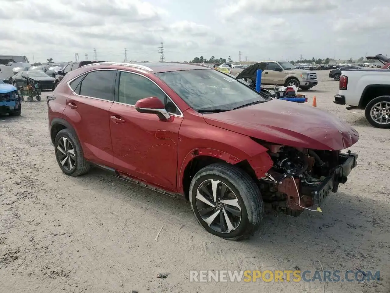4 Photograph of a damaged car JTJGARDZ2L5009067 LEXUS NX 2020